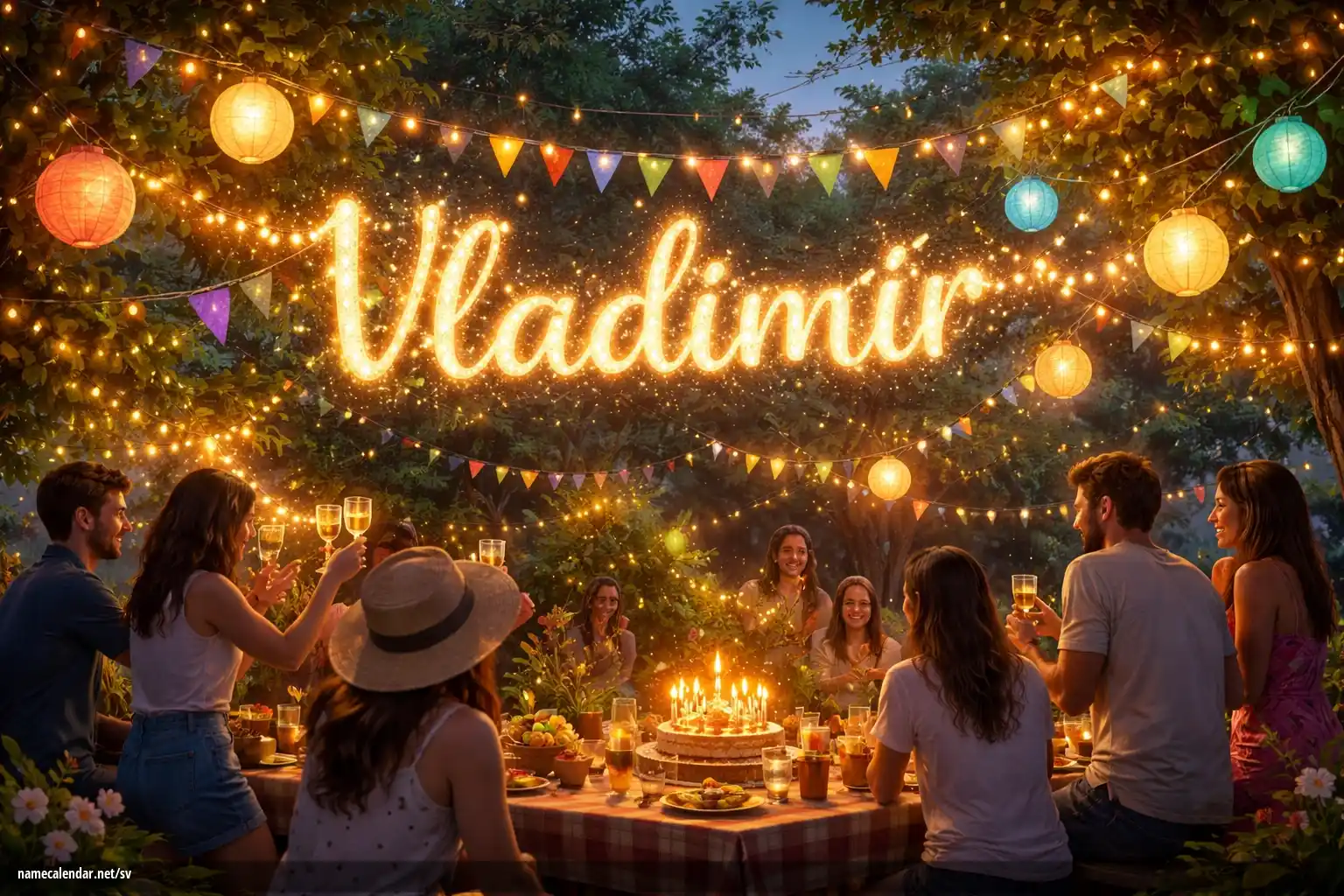 Firande av namnsdag och namn - Vladimír