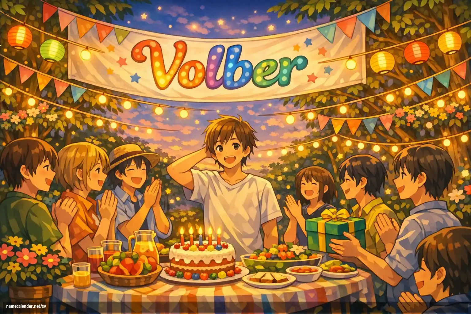 Firande av namnsdag och namn - Volber