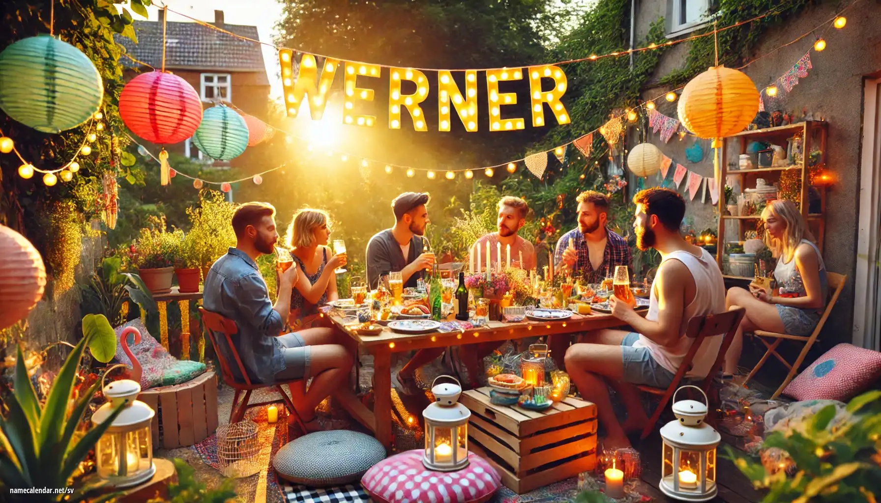 Firande av namnsdag och namn - Werner