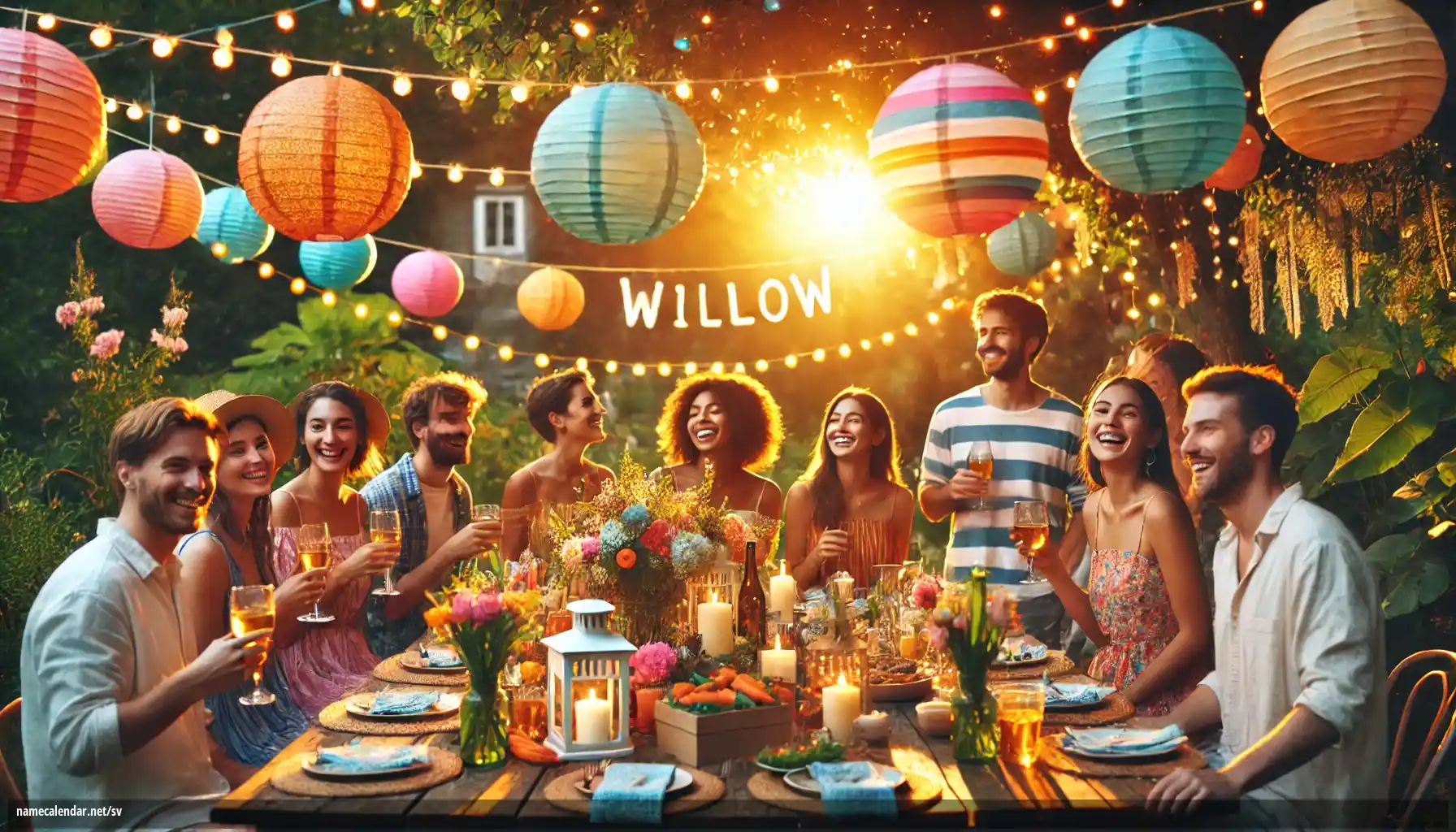 Firande av namnsdag och namn - Willow