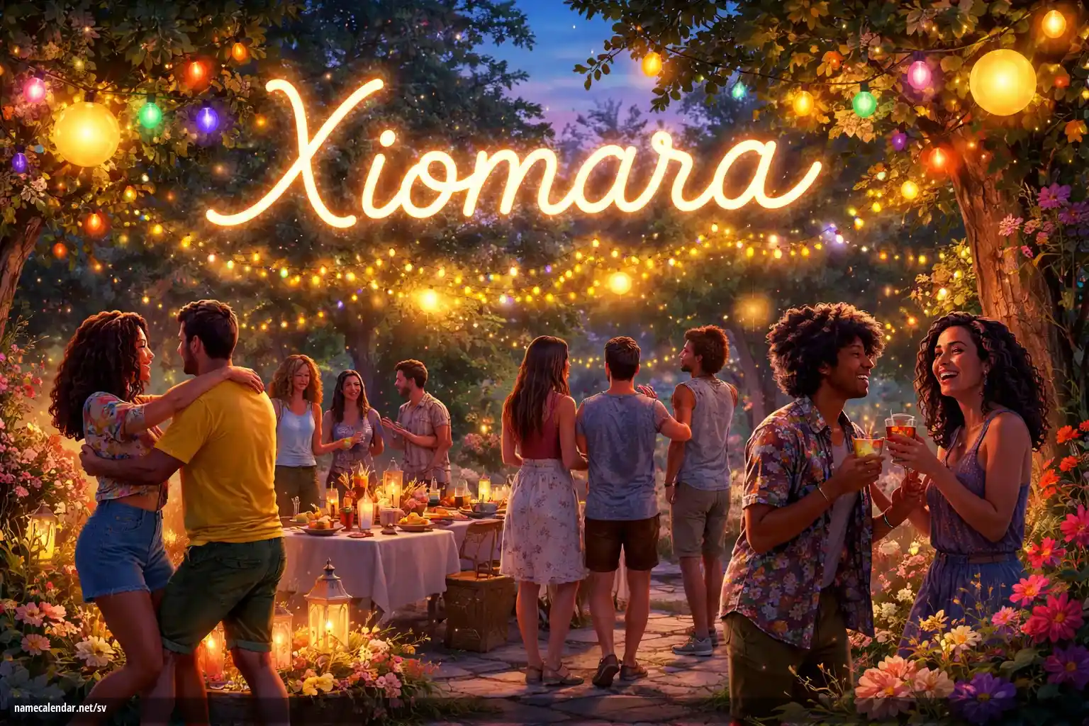 Firande av namnsdag och namn - Xiomara