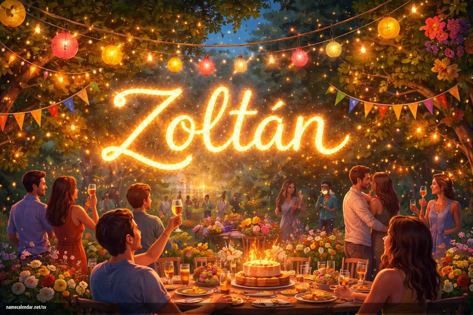 Firande av namnsdag och namn - Zoltán