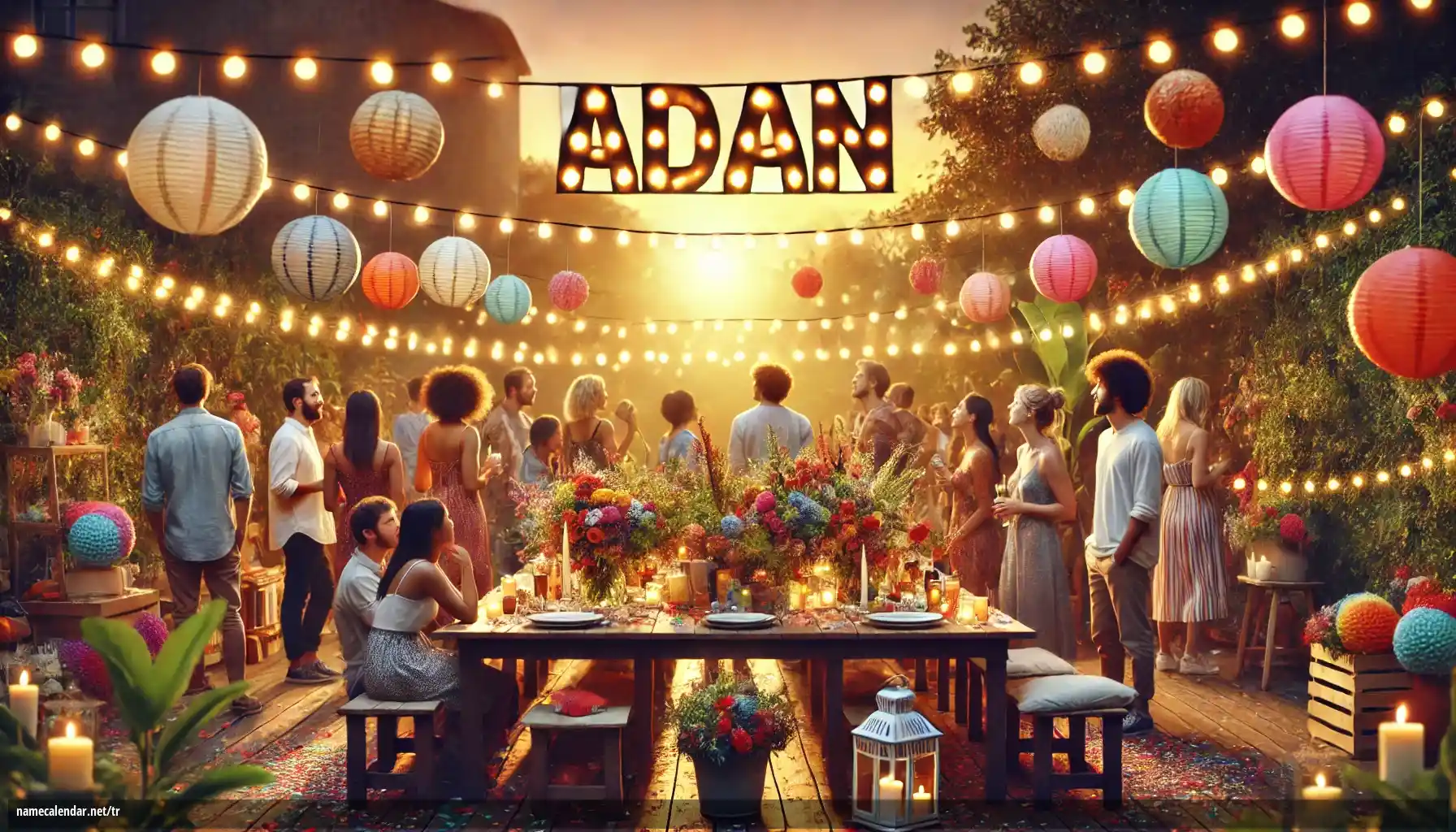 İsim günü ve isim kutlaması - Adan