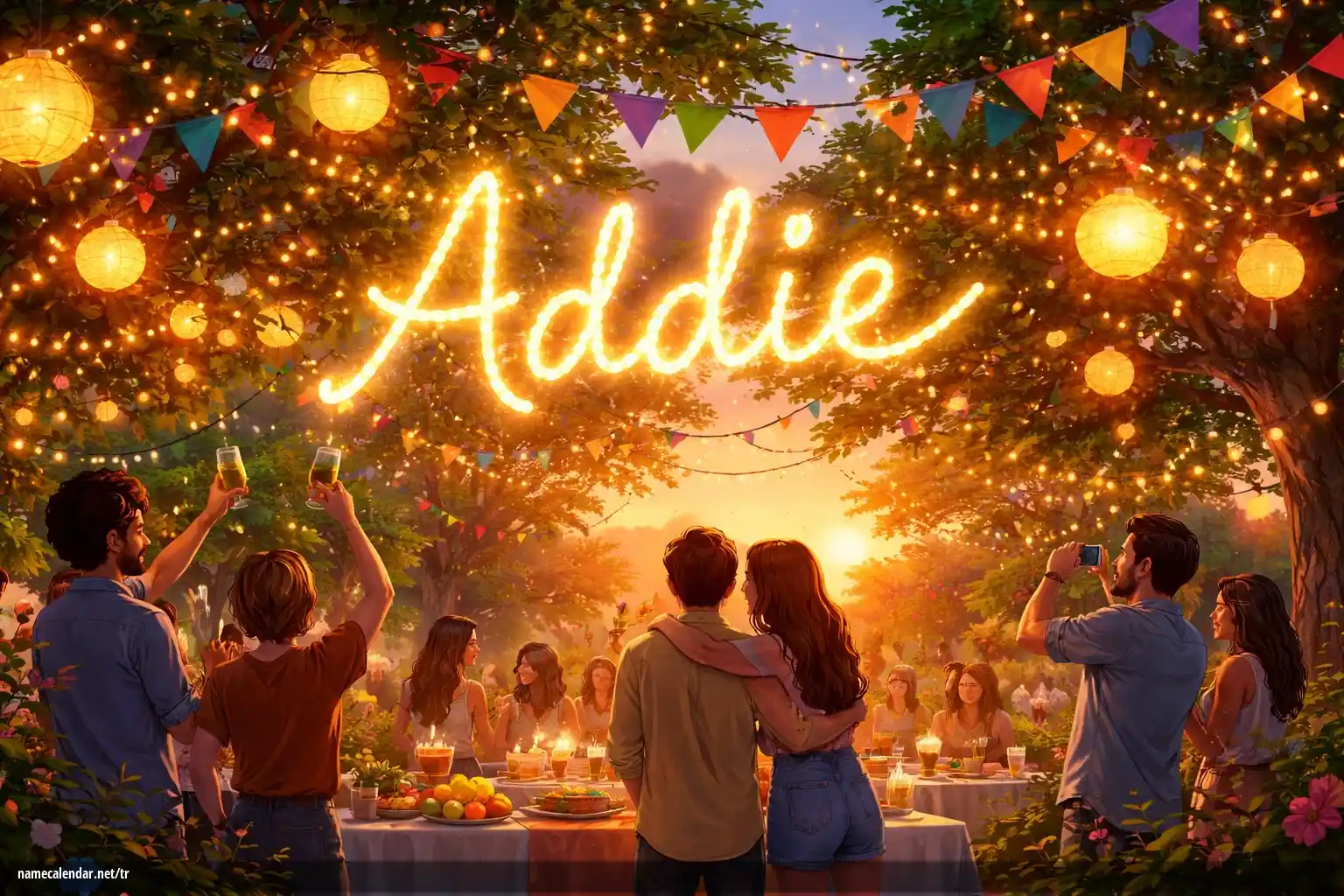 İsim günü ve isim kutlaması - Addie