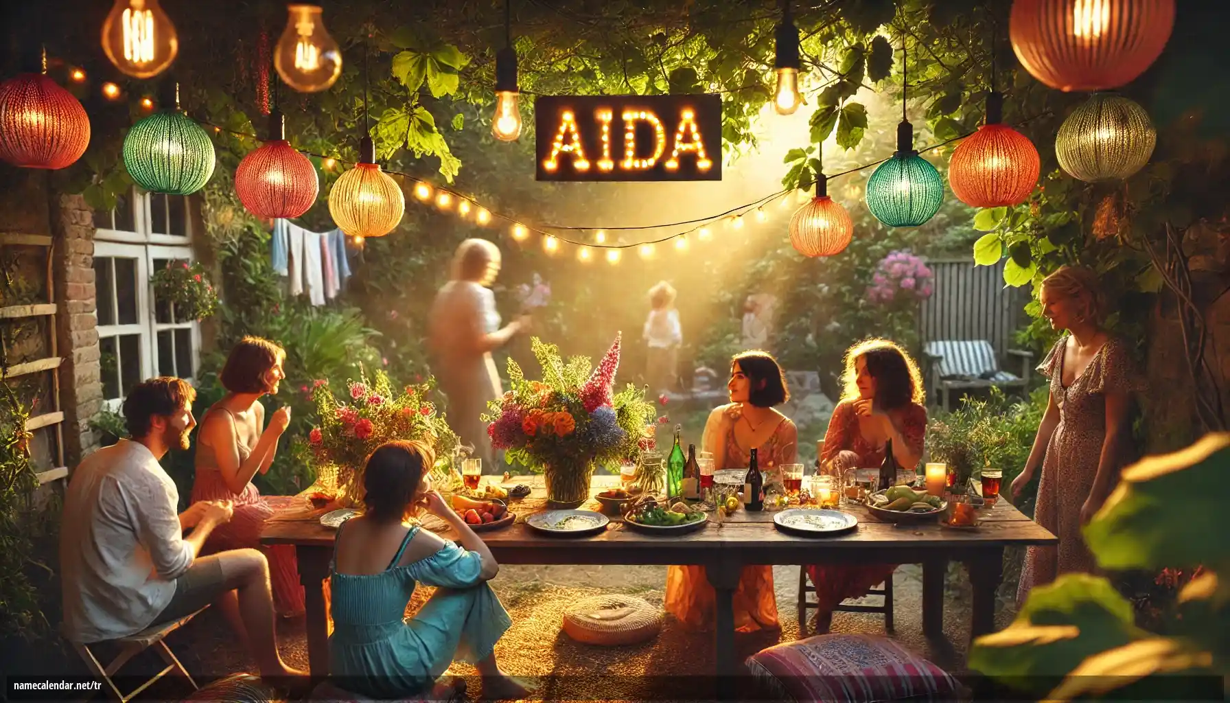 İsim günü ve isim kutlaması - Aida