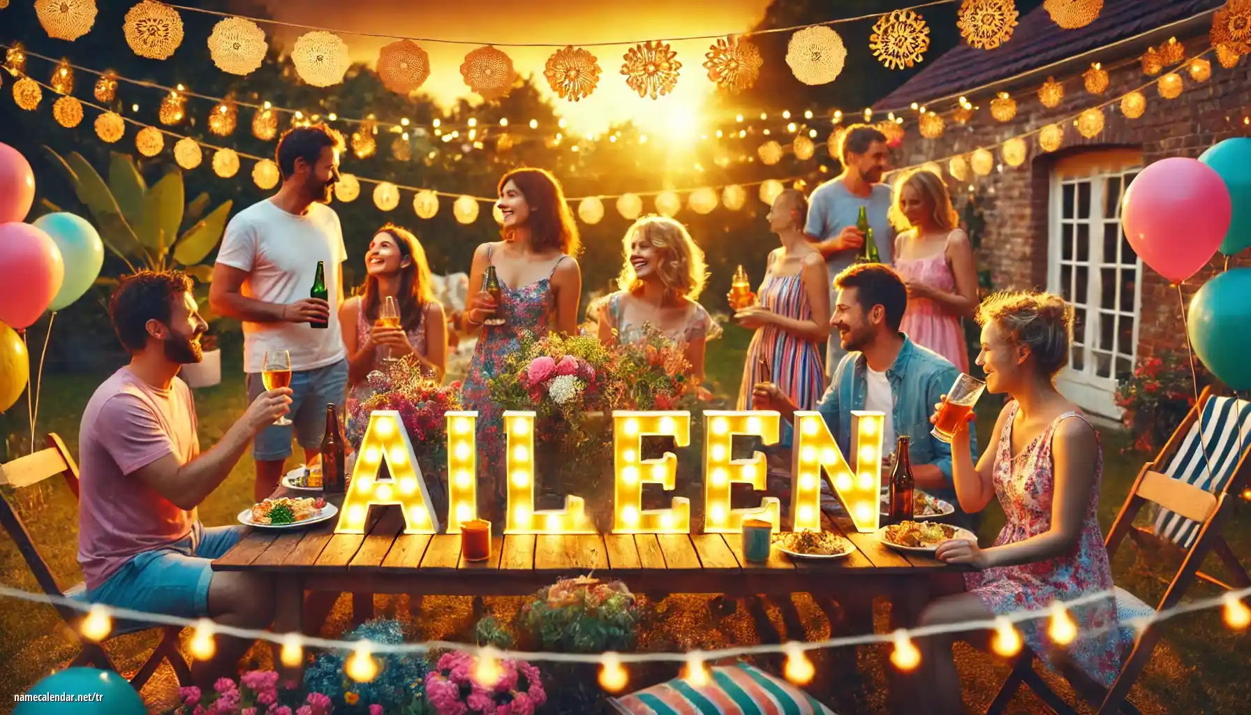 İsim günü ve isim kutlaması - Aileen