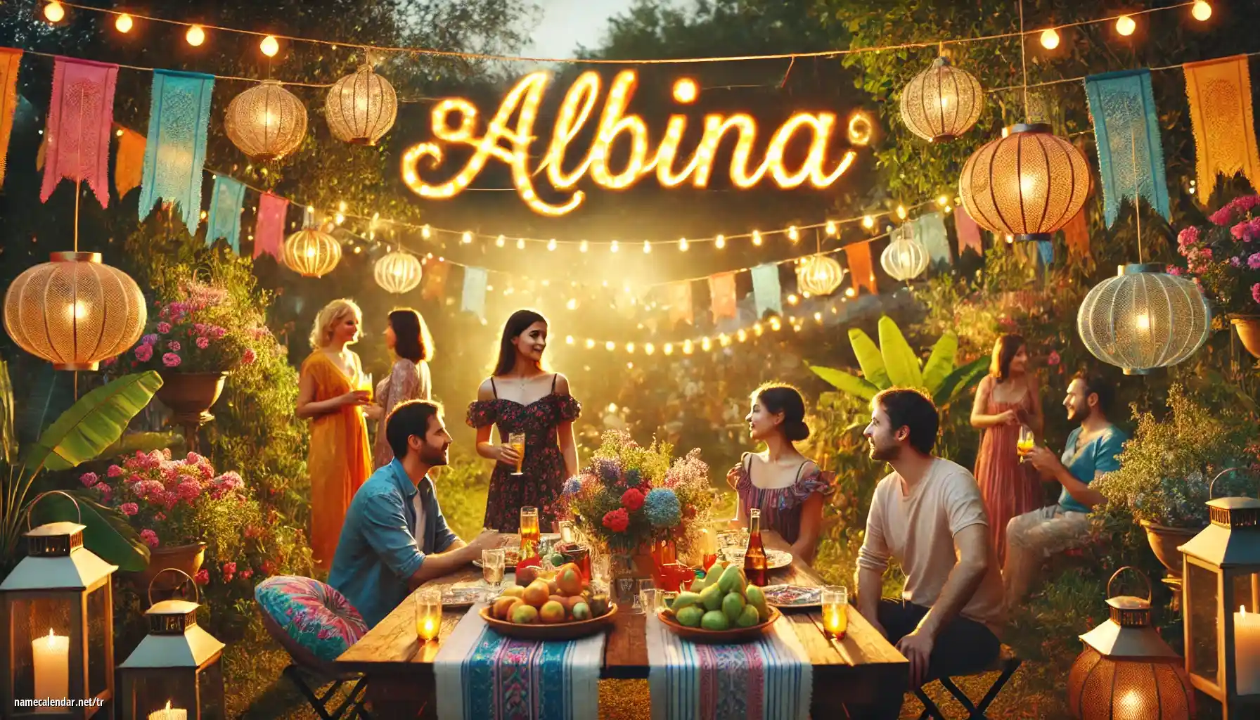 İsim günü ve isim kutlaması - Albína