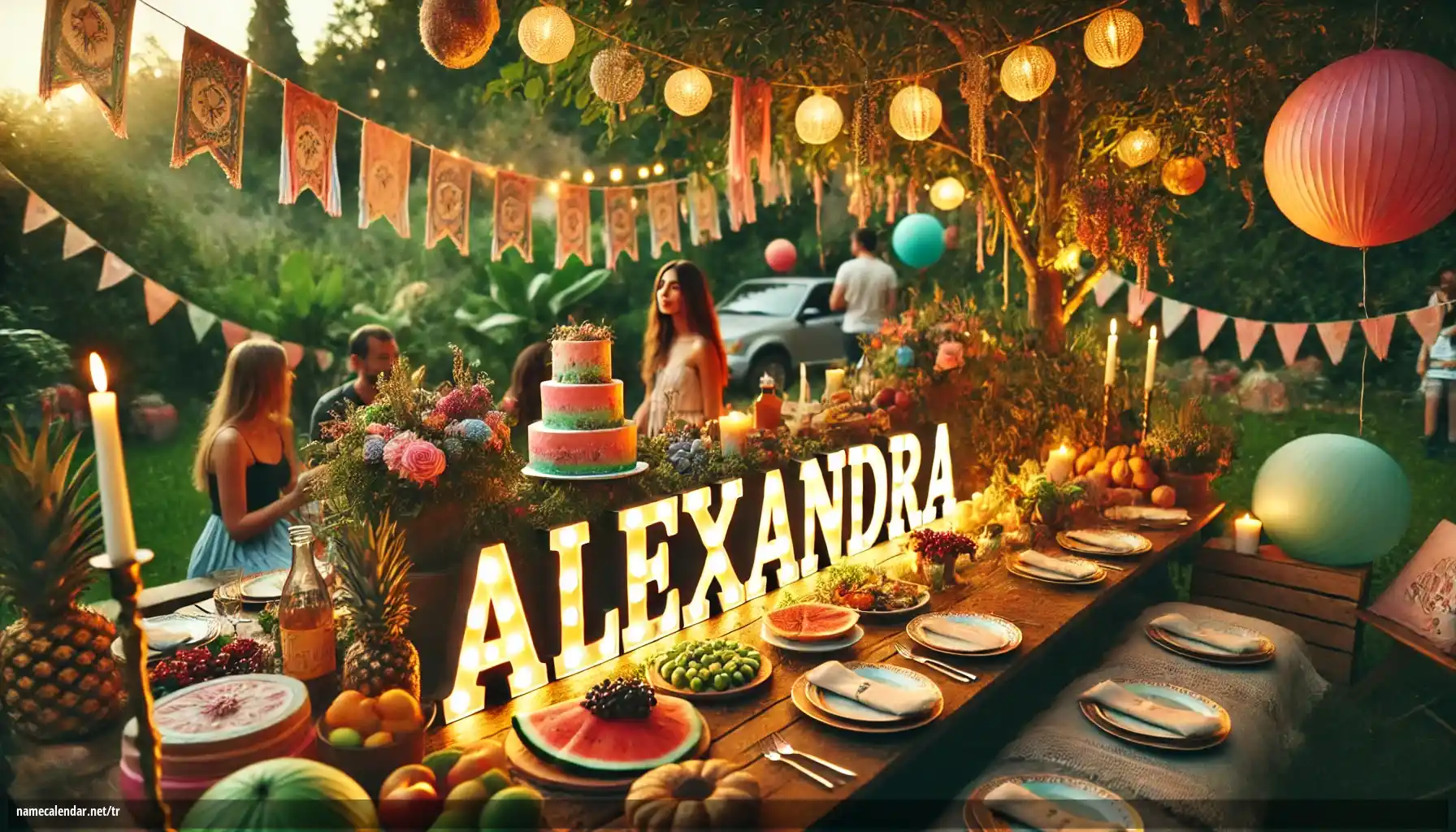 İsim günü ve isim kutlaması - Alexandra