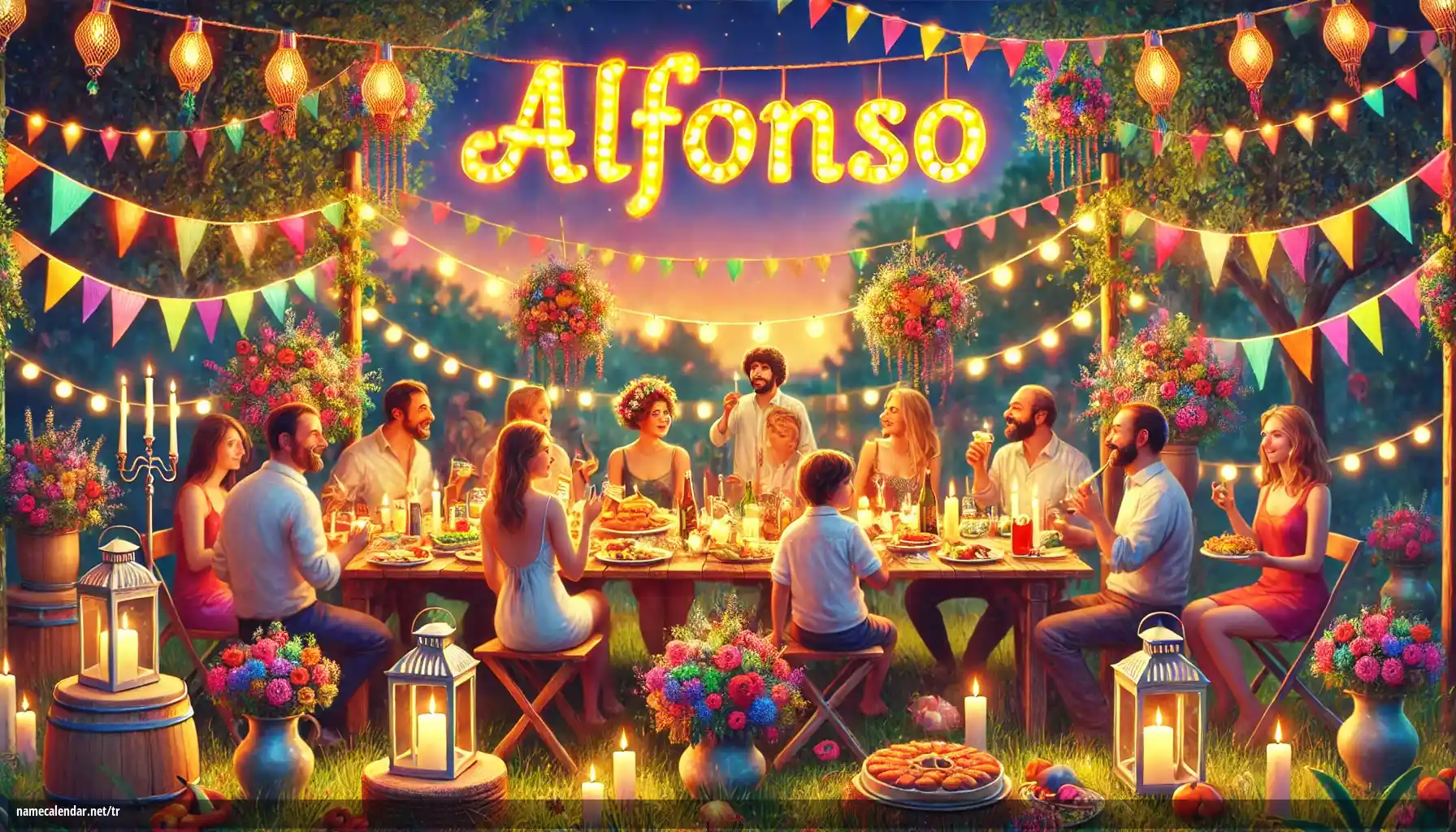 İsim günü ve isim kutlaması - Alfonso