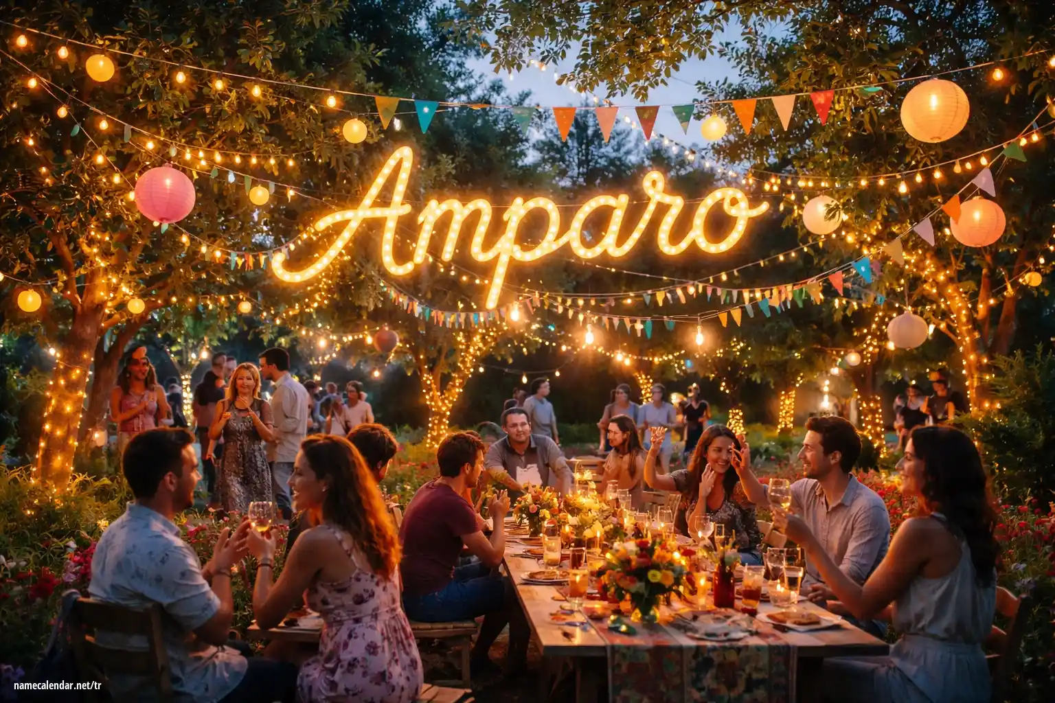 İsim günü ve isim kutlaması - Amparo