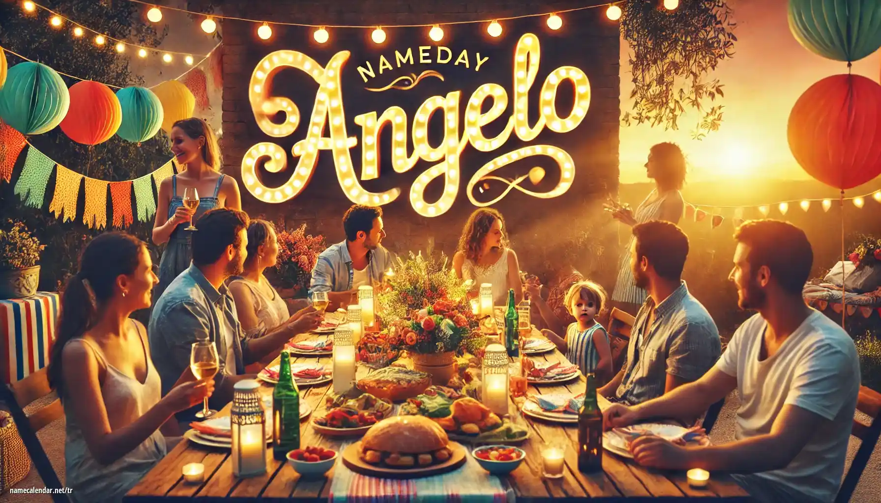 İsim günü ve isim kutlaması - Angelo