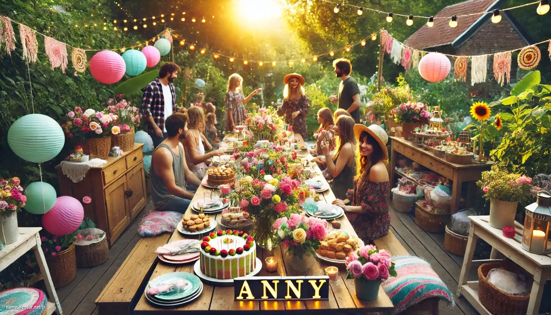 İsim günü ve isim kutlaması - Anny