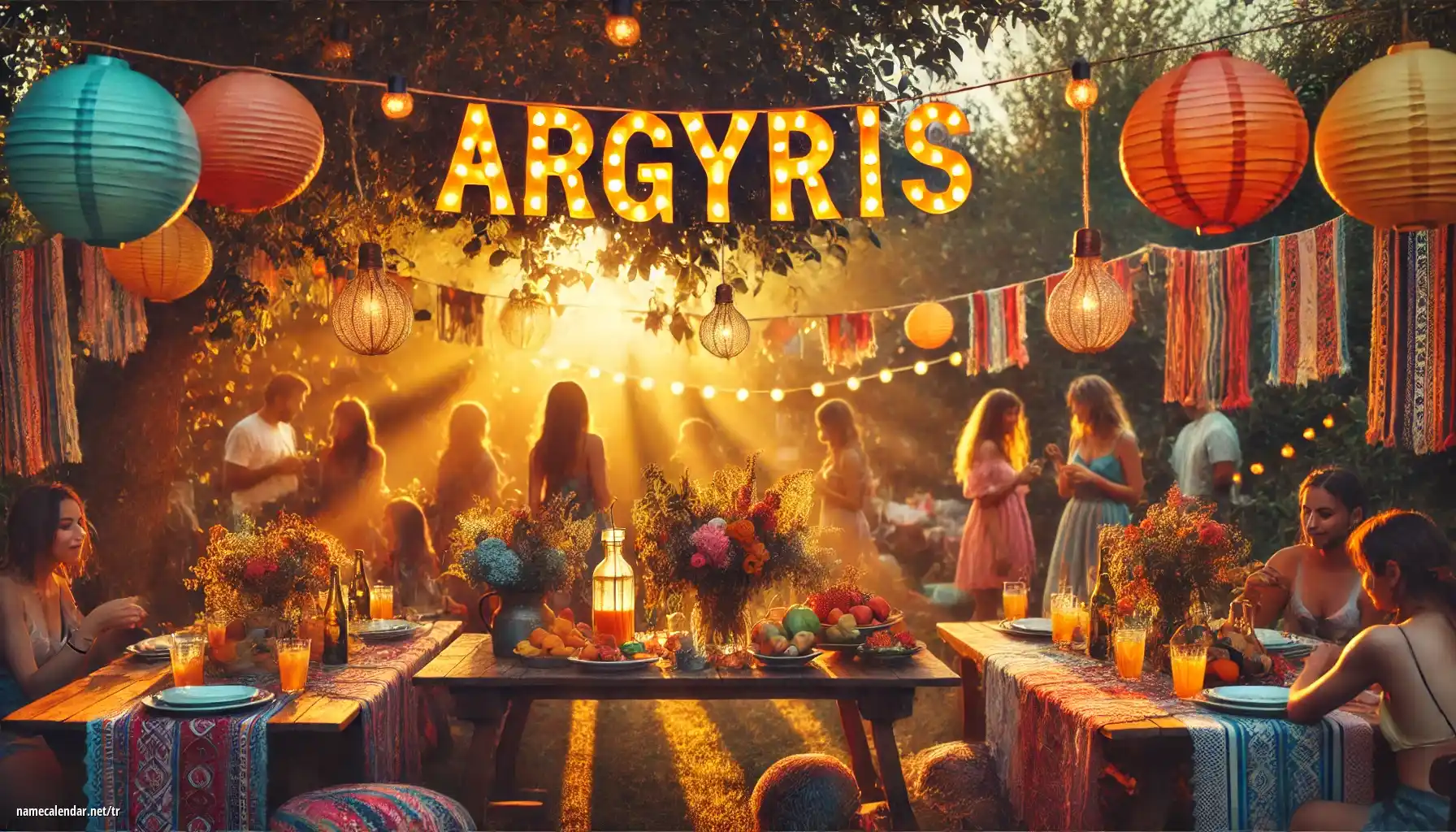 İsim günü ve isim kutlaması - Argyris