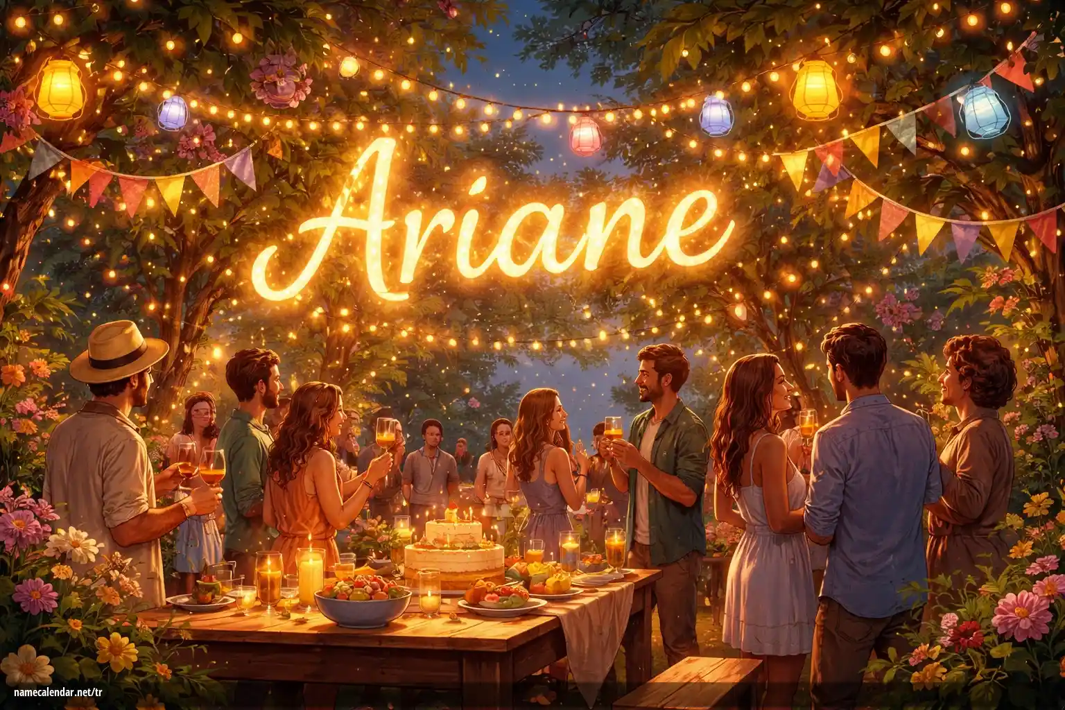 İsim günü ve isim kutlaması - Ariane