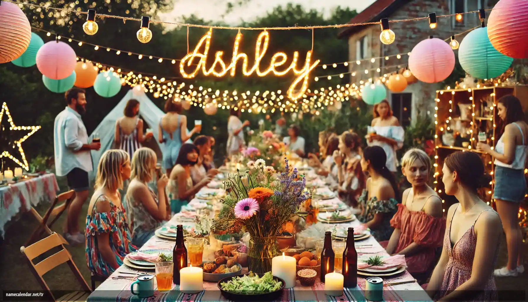 İsim günü ve isim kutlaması - Ashley