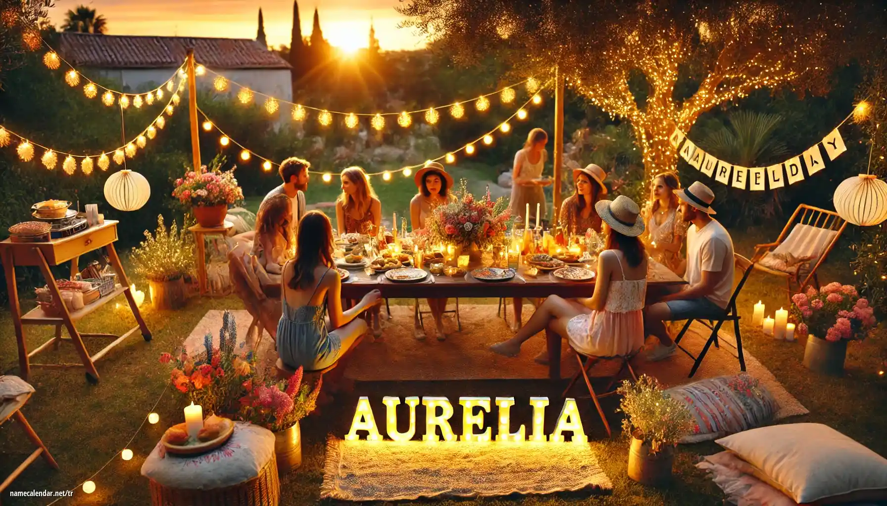 İsim günü ve isim kutlaması - Aurélia