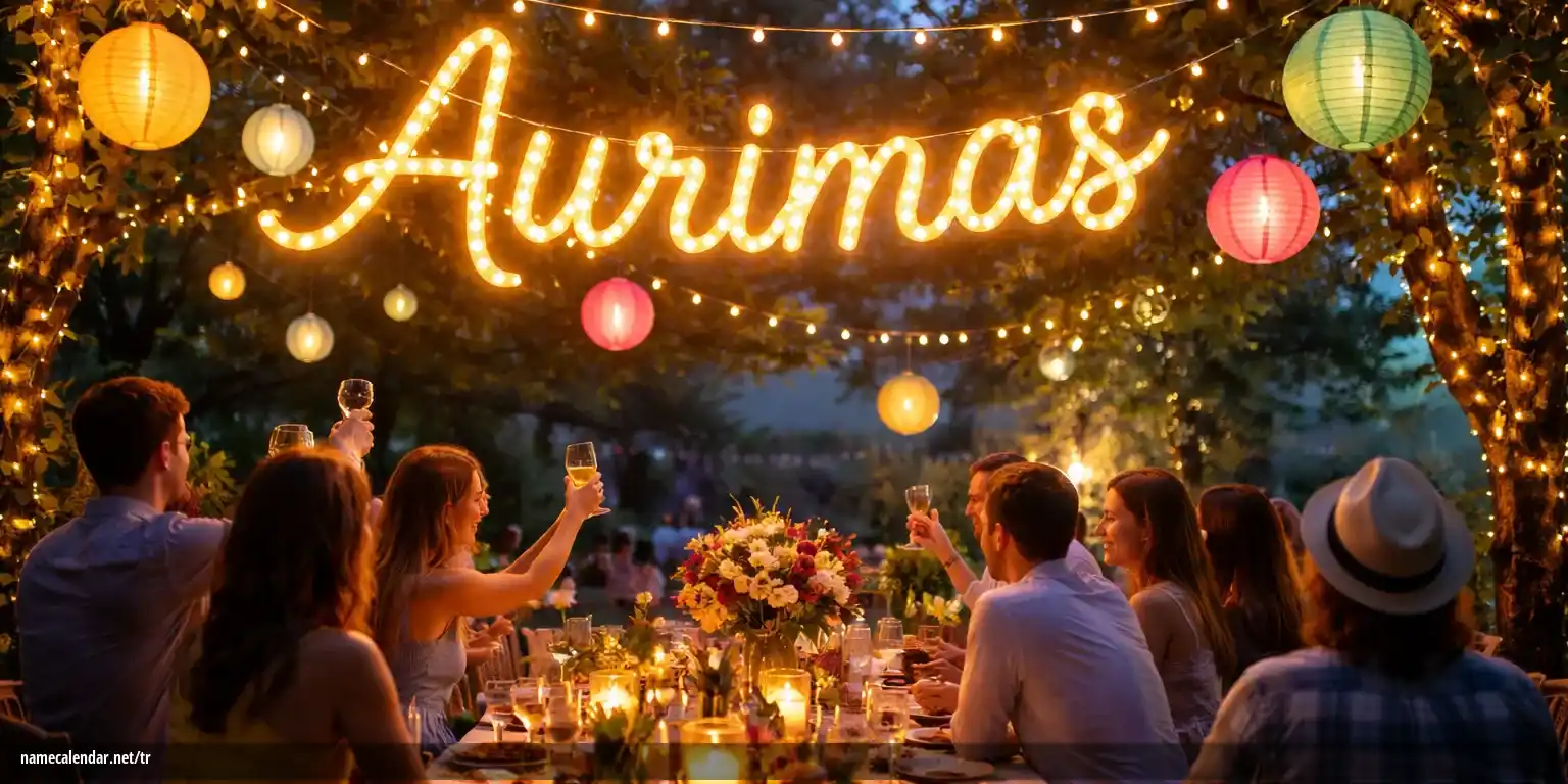 İsim günü ve isim kutlaması - Aurimas