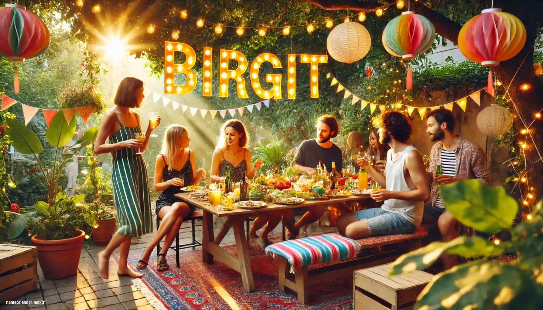 İsim günü ve isim kutlaması - Birgit