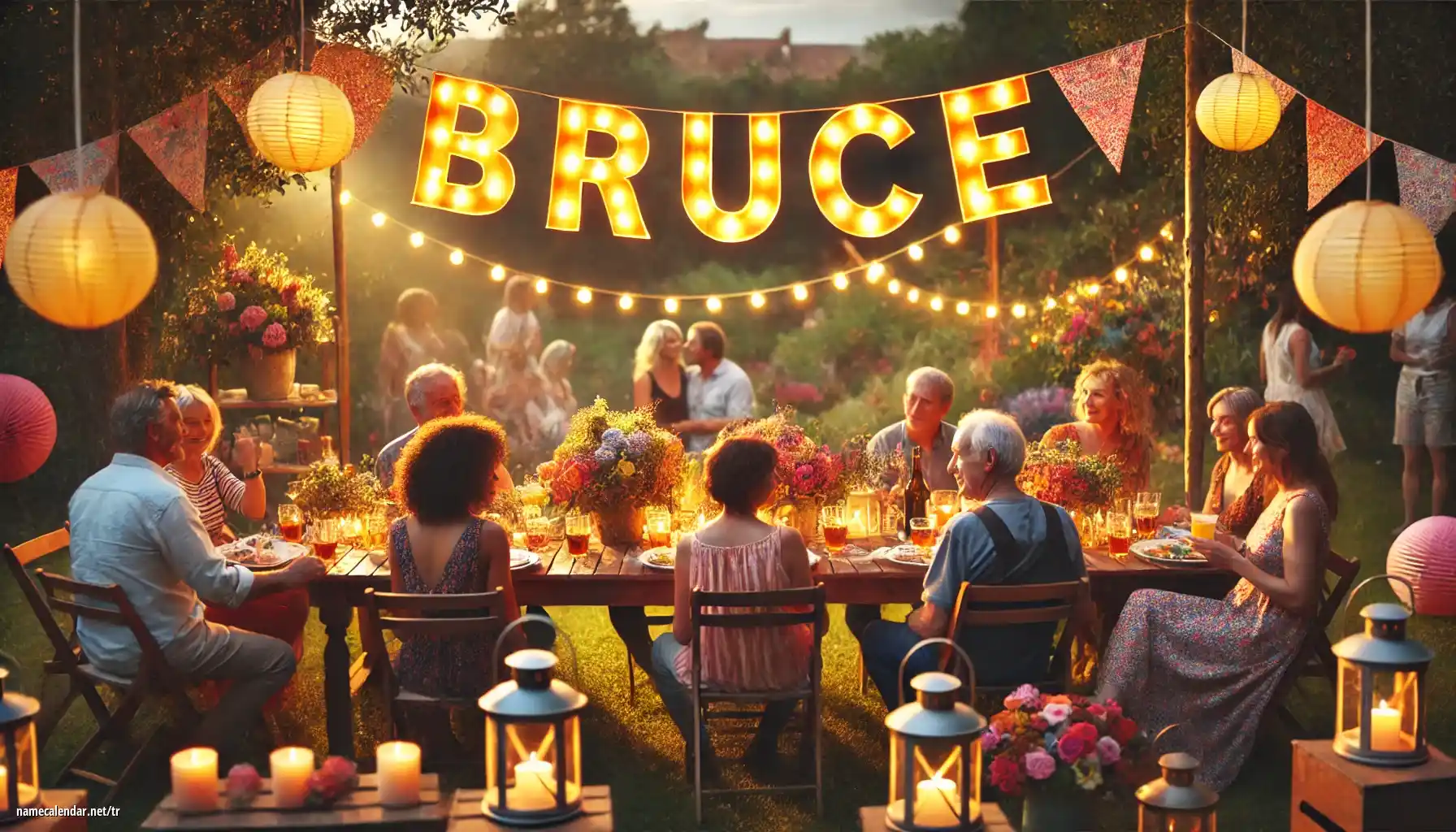 İsim günü ve isim kutlaması - Bruce