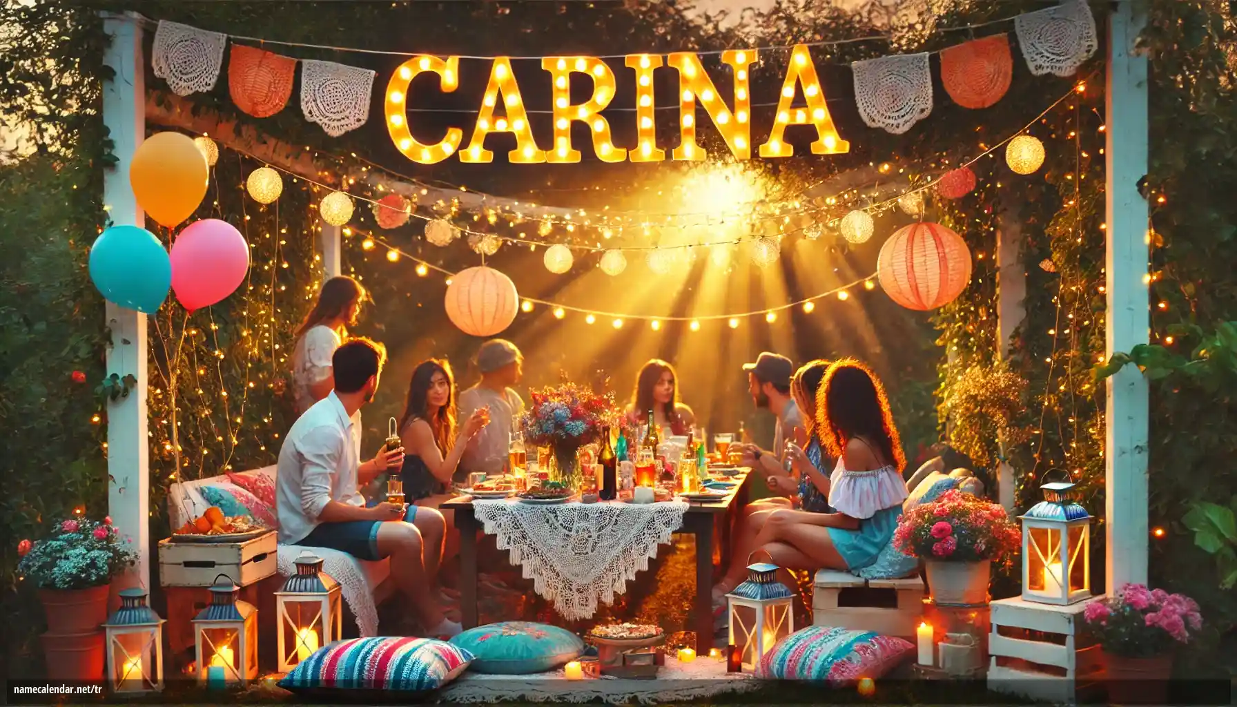 İsim günü ve isim kutlaması - Carina