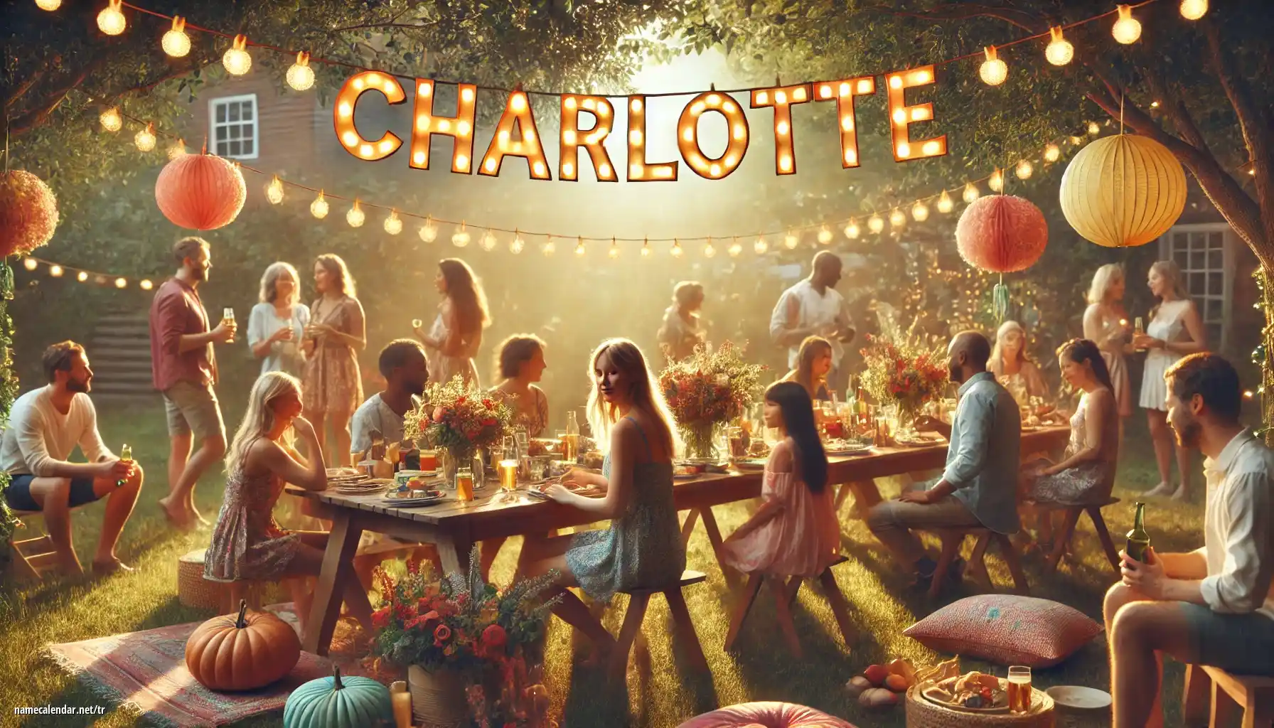 İsim günü ve isim kutlaması - Charlotte