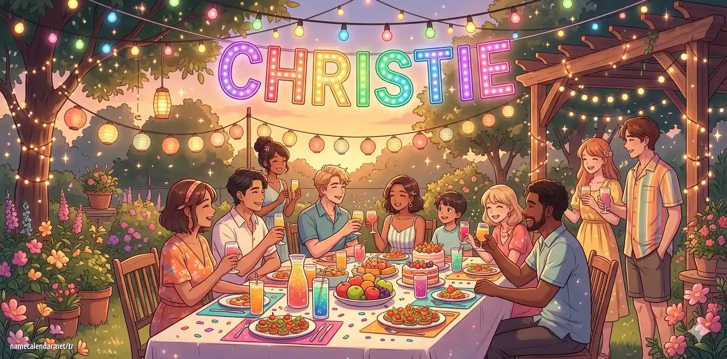 İsim günü ve isim kutlaması - Christie