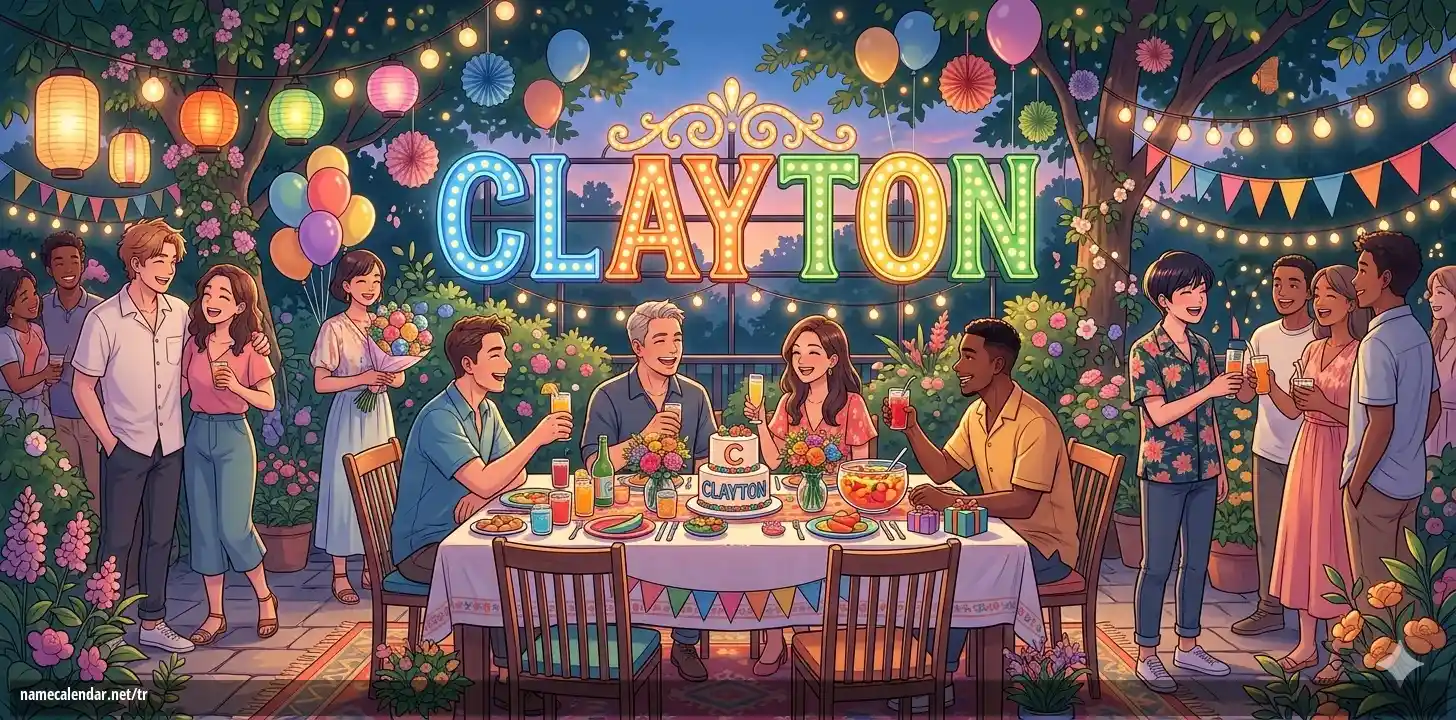 İsim günü ve isim kutlaması - Clayton