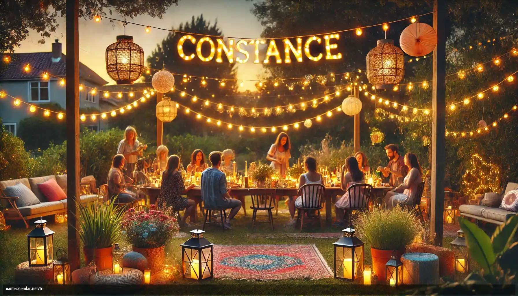 İsim günü ve isim kutlaması - Constance