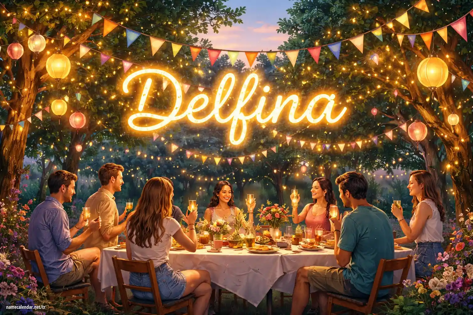 İsim günü ve isim kutlaması - Delfina