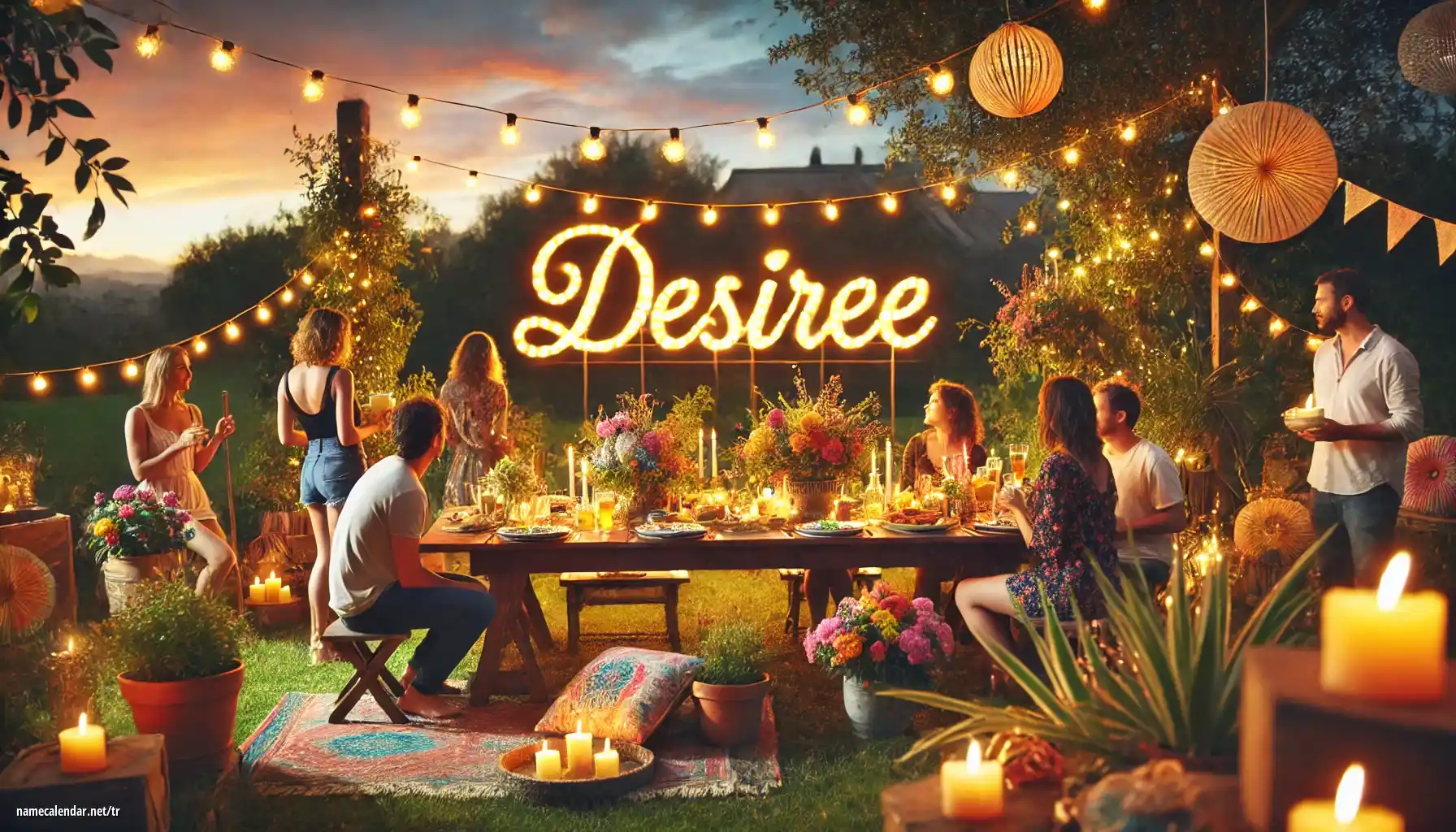 İsim günü ve isim kutlaması - Desiree