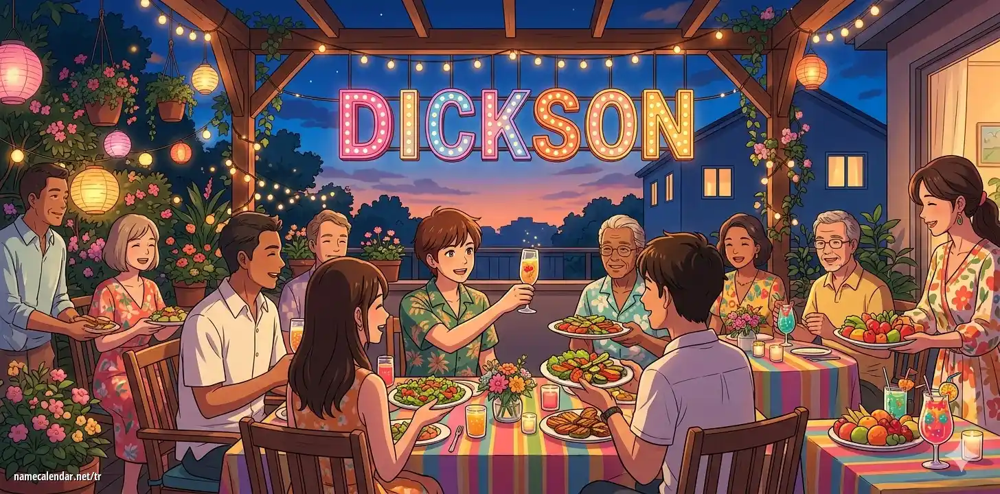 İsim günü ve isim kutlaması - Dickson