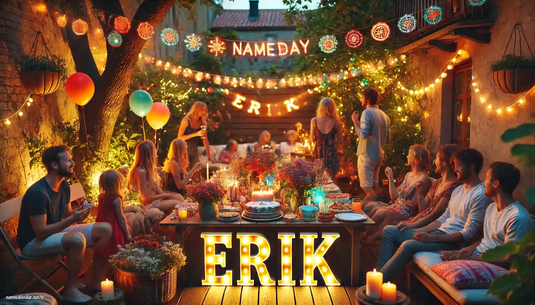 İsim günü ve isim kutlaması - Erik