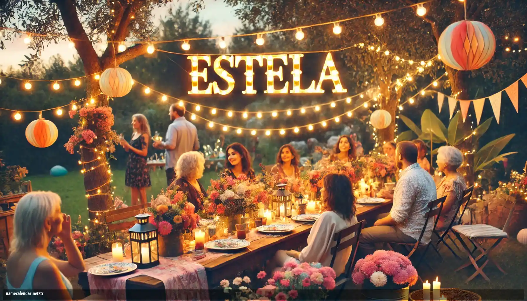 İsim günü ve isim kutlaması - Estela
