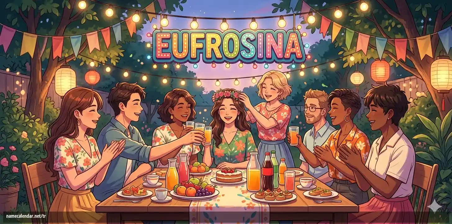 İsim günü ve isim kutlaması - Eufrosina