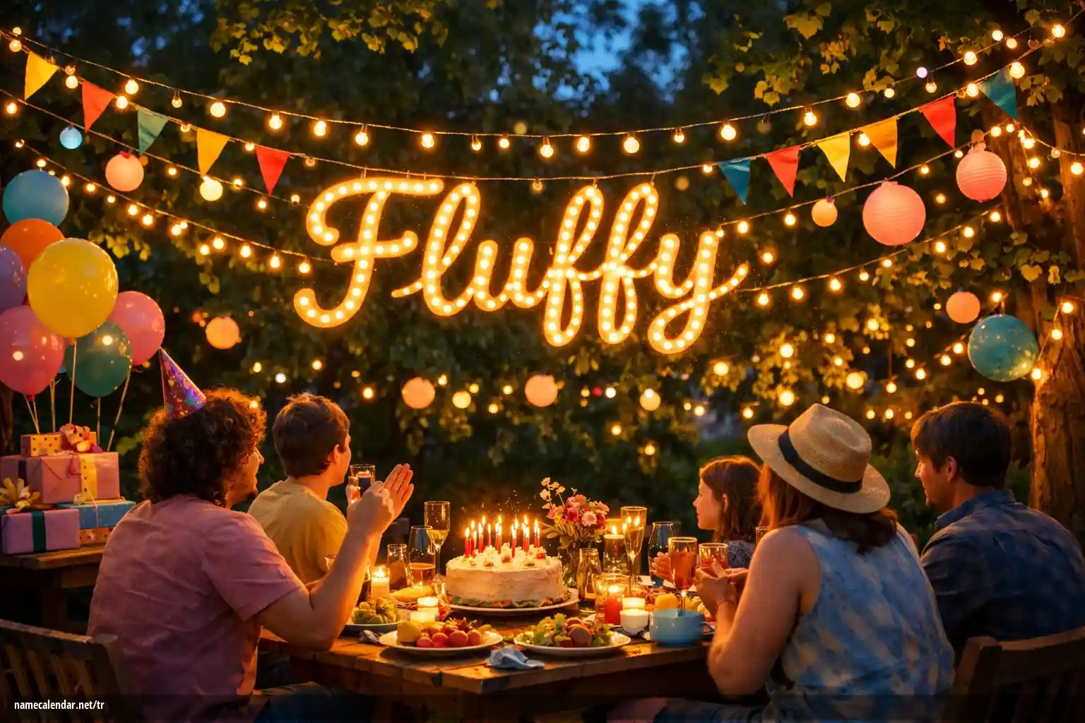 İsim günü ve isim kutlaması - Fluffy