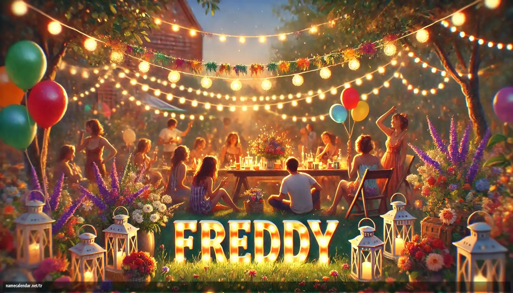İsim günü ve isim kutlaması - Freddy