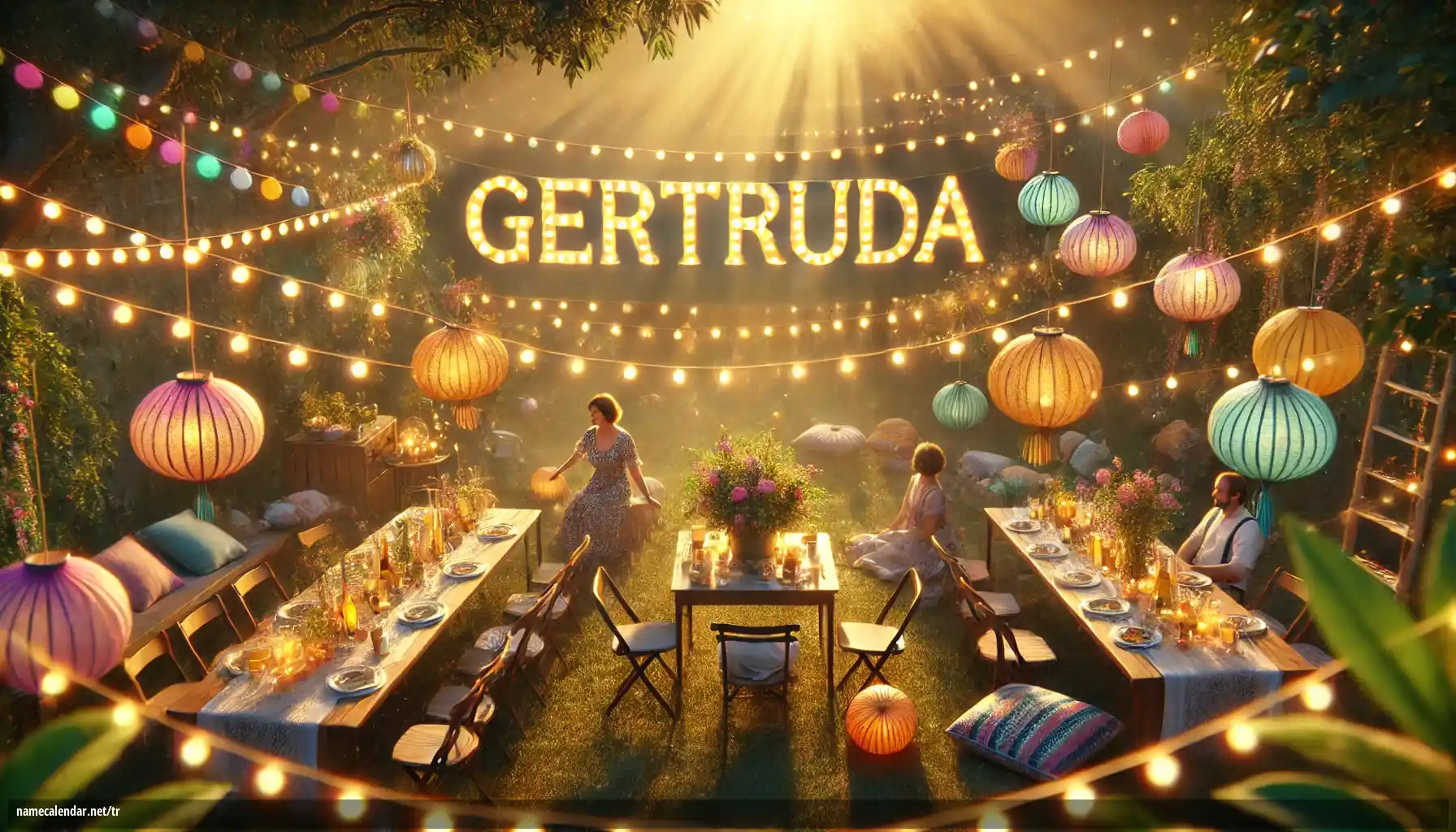 İsim günü ve isim kutlaması - Gertrúda