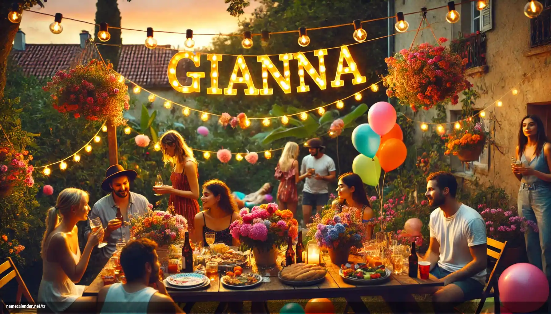 İsim günü ve isim kutlaması - Gianna