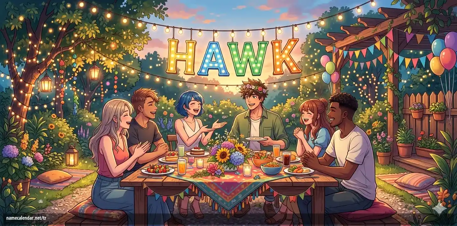 İsim günü ve isim kutlaması - Hawk