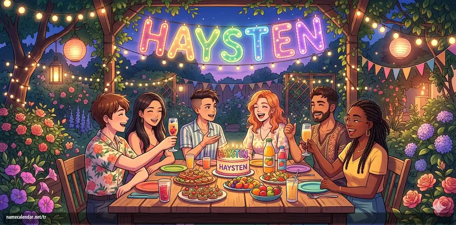İsim günü ve isim kutlaması - Haysten