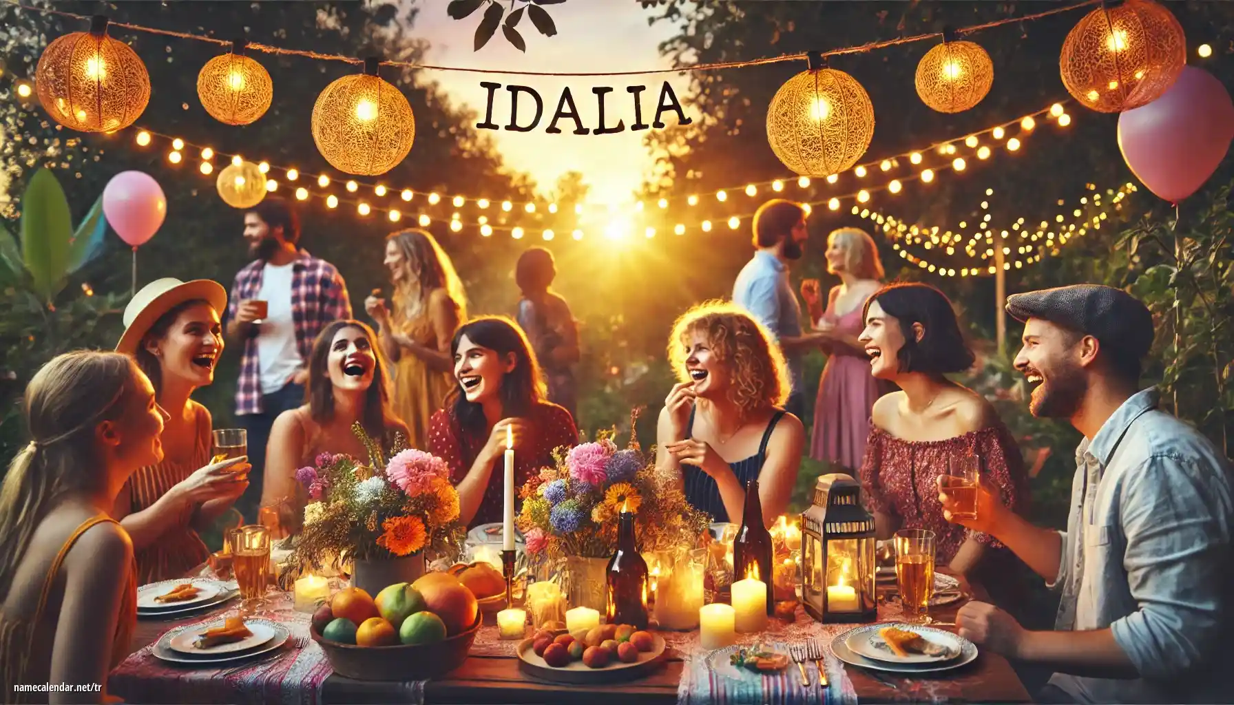 İsim günü ve isim kutlaması - Idalia