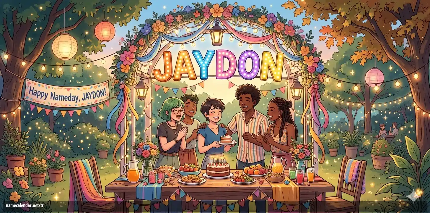 İsim günü ve isim kutlaması - Jaydon
