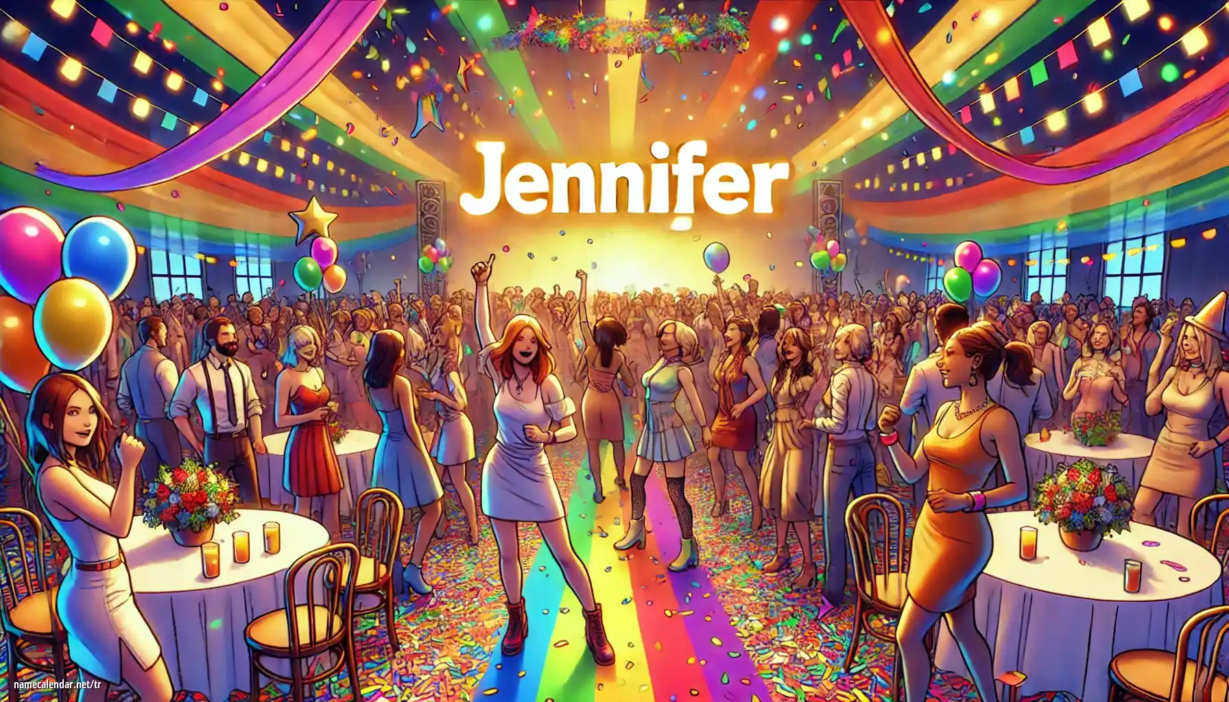 İsim günü ve isim kutlaması - Jennifer