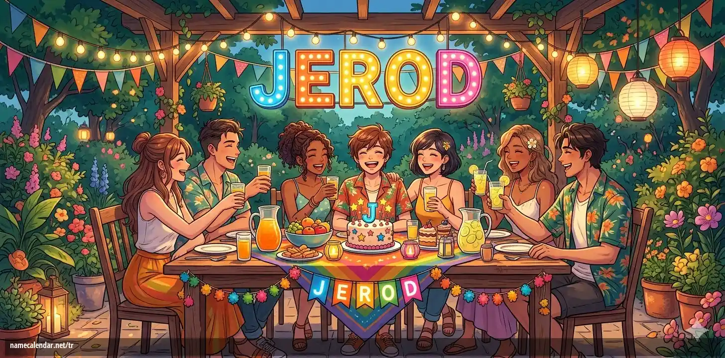 İsim günü ve isim kutlaması - Jerod
