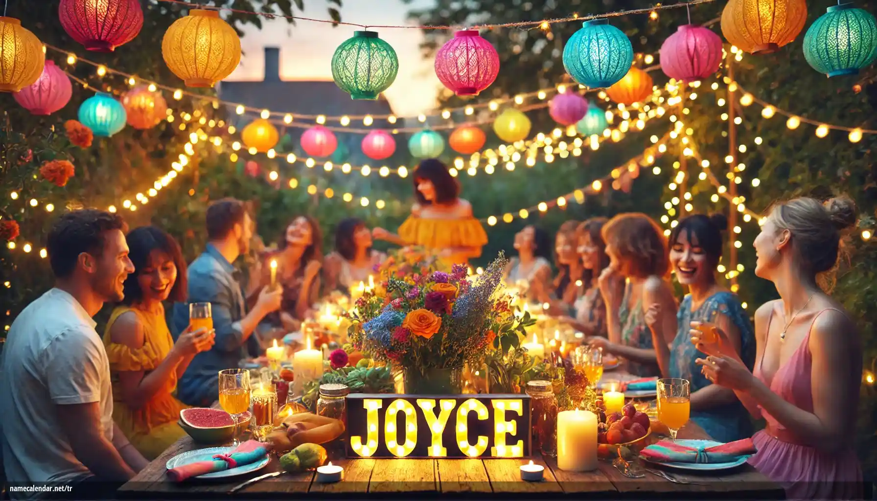 İsim günü ve isim kutlaması - Joyce