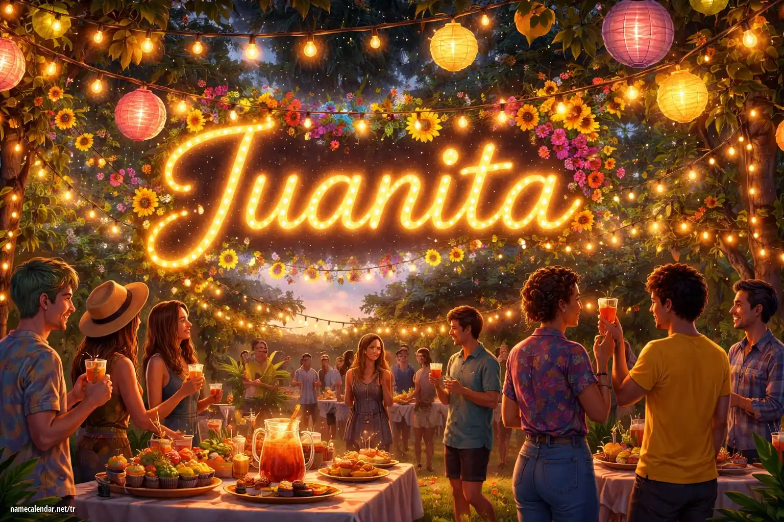 İsim günü ve isim kutlaması - Juanita