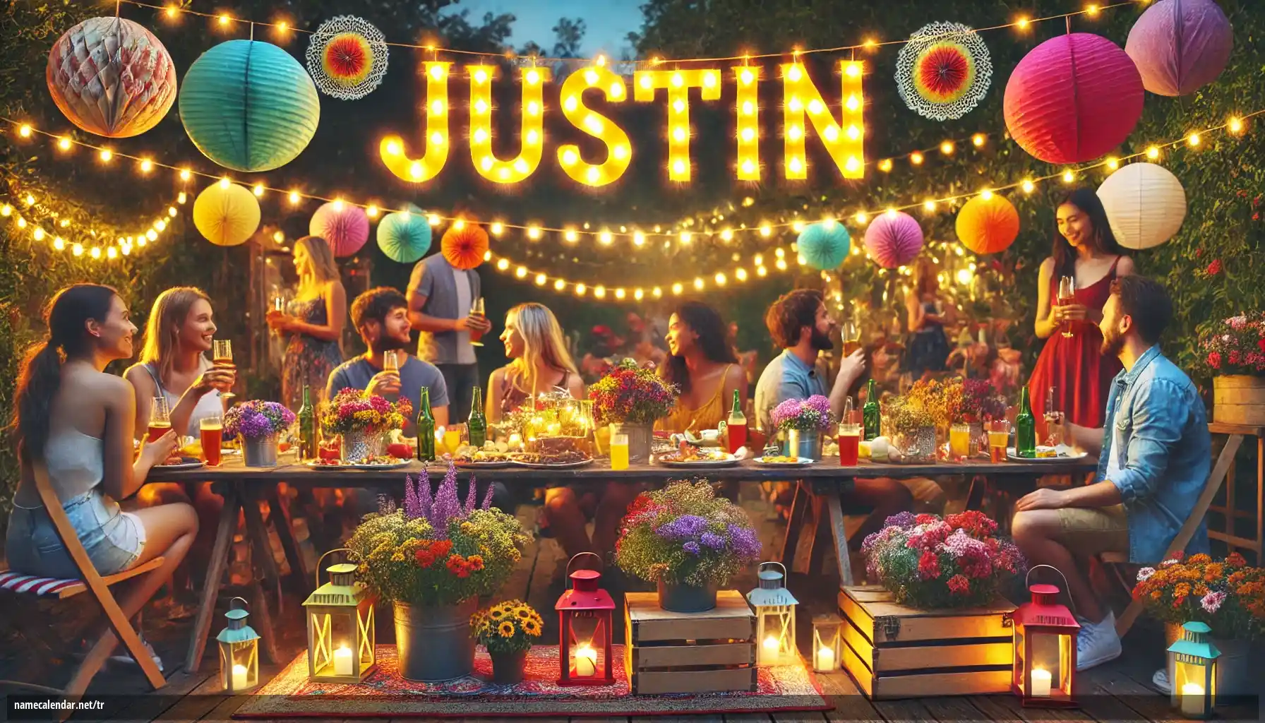 İsim günü ve isim kutlaması - Justin