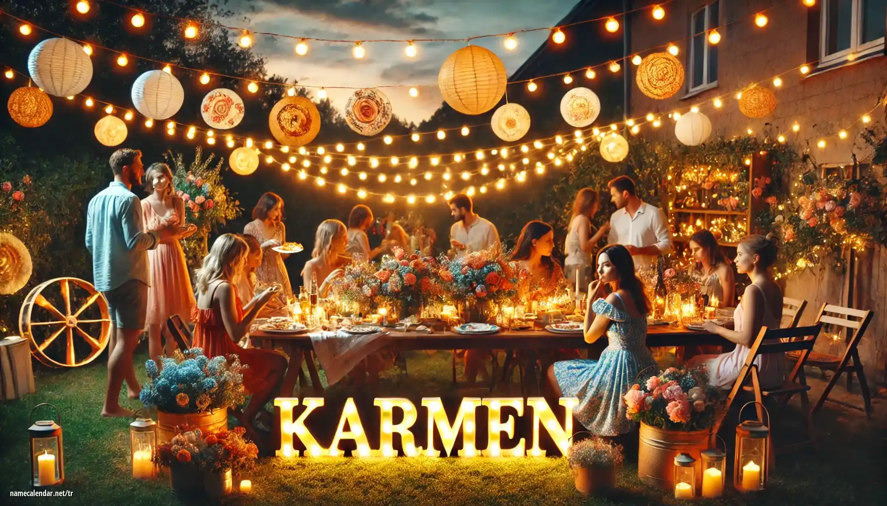 İsim günü ve isim kutlaması - Karmen