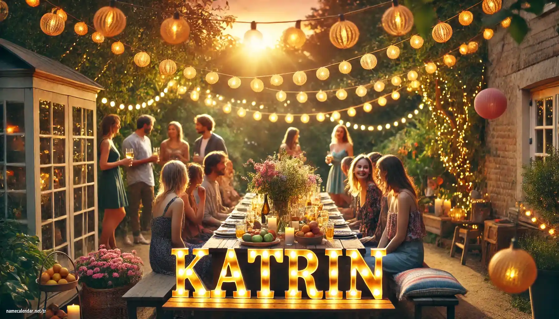 İsim günü ve isim kutlaması - Katrin