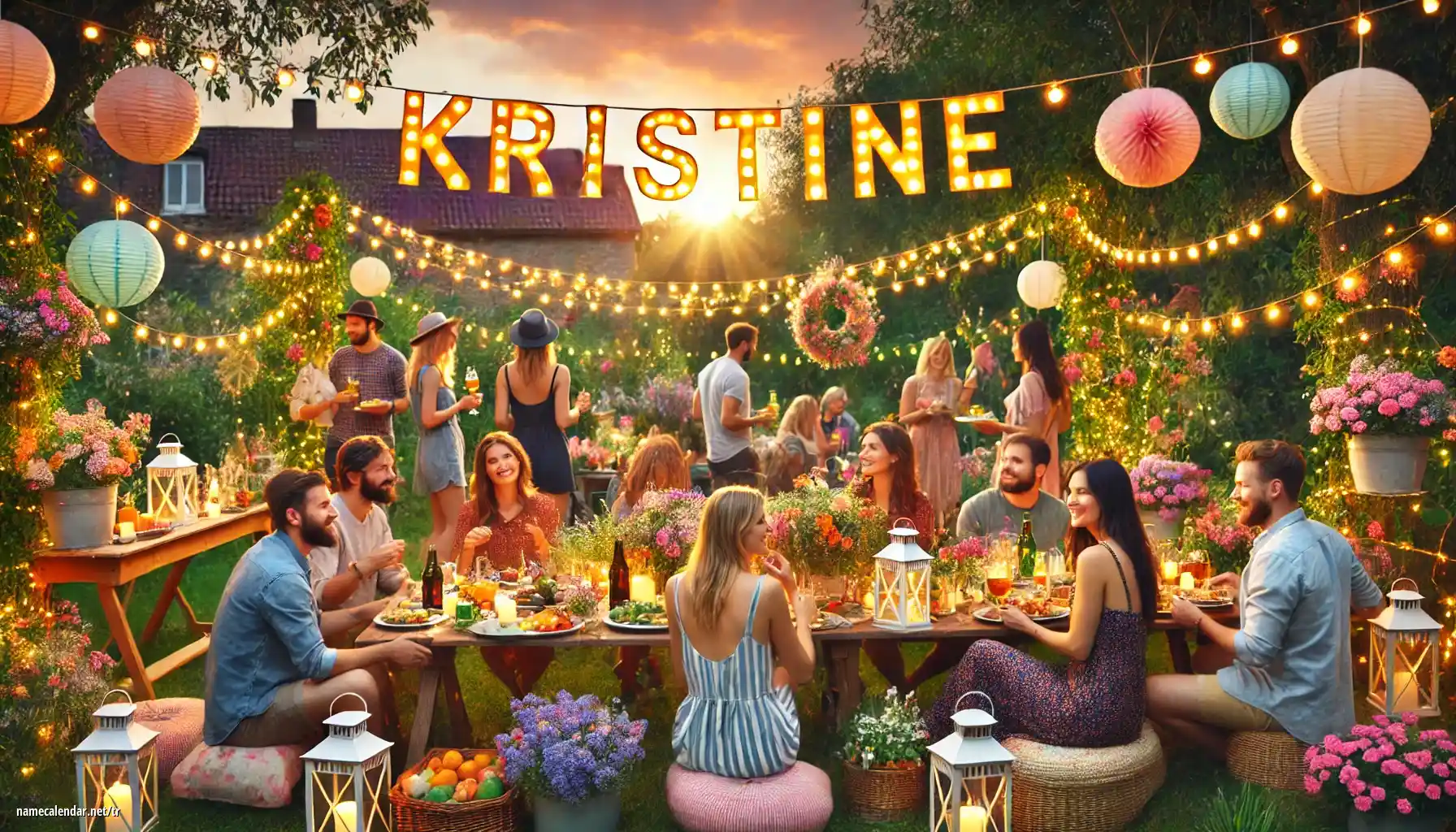 İsim günü ve isim kutlaması - Kristine